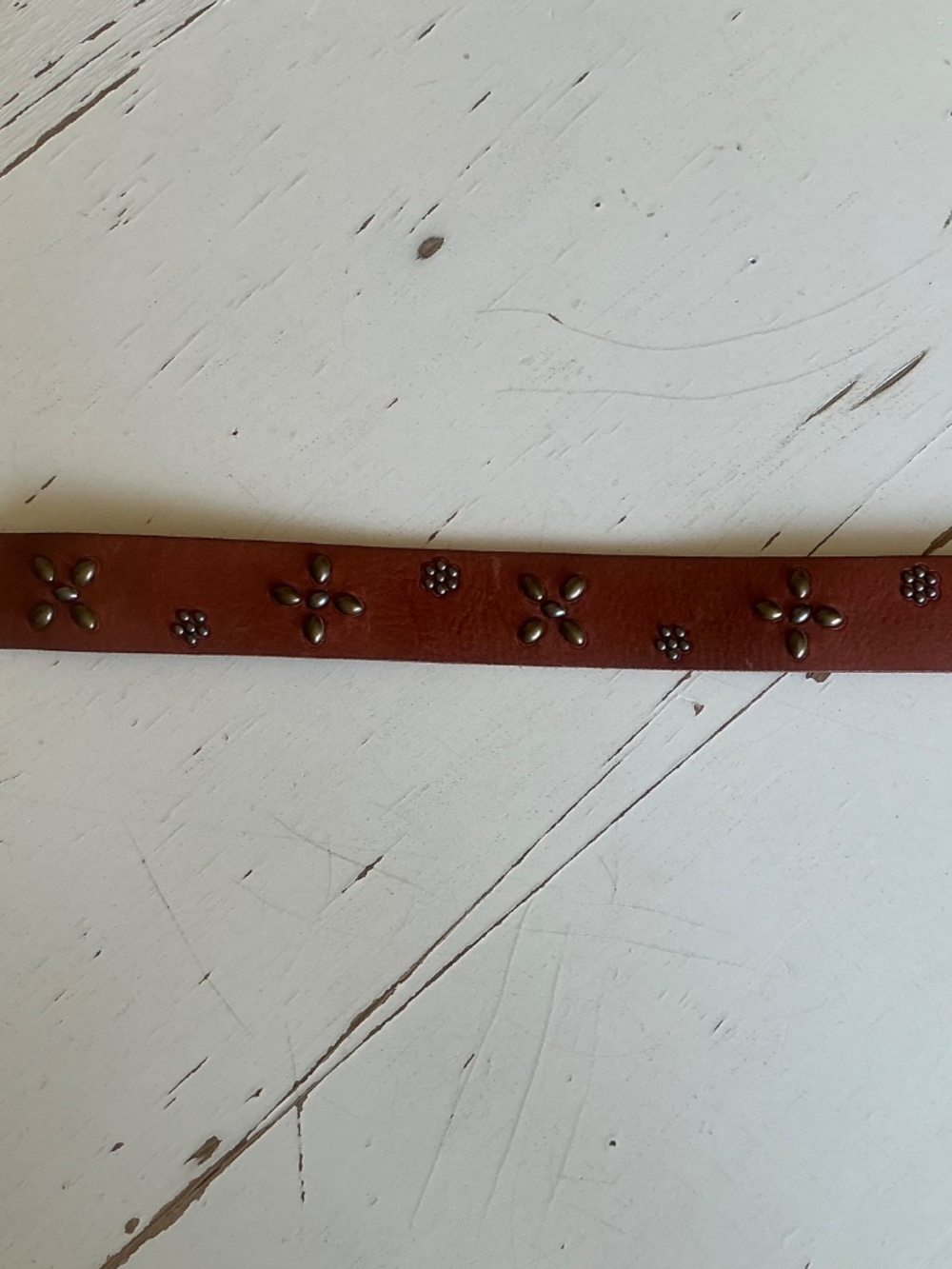 American Eagle studded leather belt Large - Picture 5 of 15